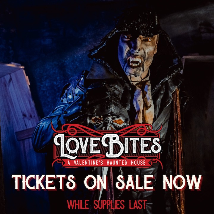 World Famous Haunted House Opens Up For Valentine's Weekend