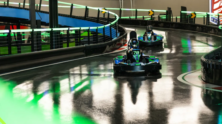 Andretti Indoor Karting Schaumburg Tour 98,000 Sq Ft Indoor Family Fun Near Chicago!