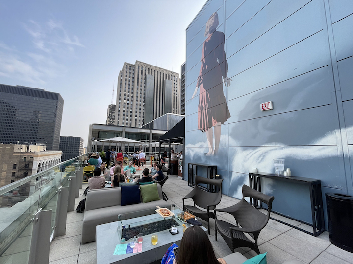 Check Out Aire Rooftop Bar