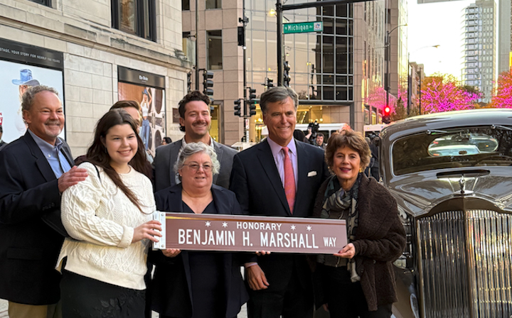 Celebrating Chicago's Visionary Architect: Benjamin Marshall Honored with Historic Street Naming