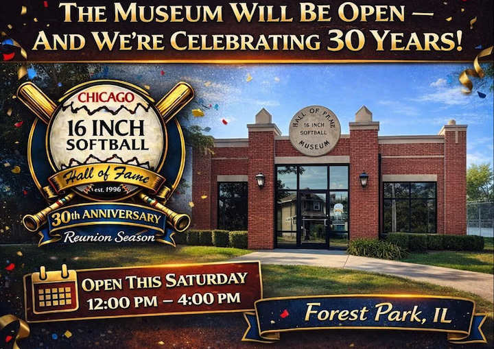 Discover the Heart of Chicago's Unique Sport: The 16-Inch Softball Museum