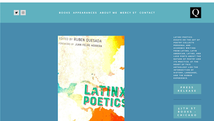 First-Of-Its-Kind Anthology, Latinx Poetics: Essays On The Art Of Poetry