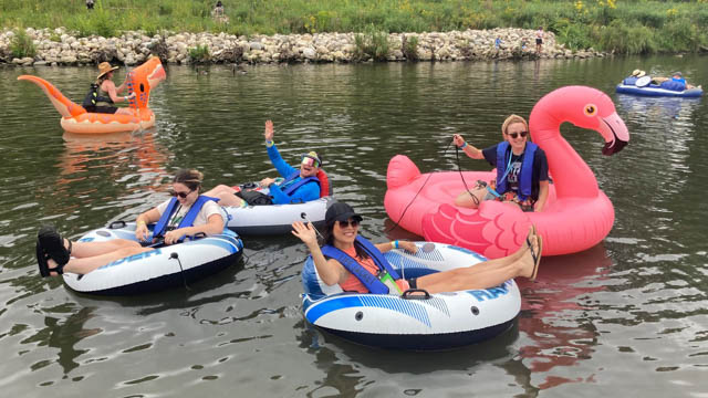 Float Party Chicago River