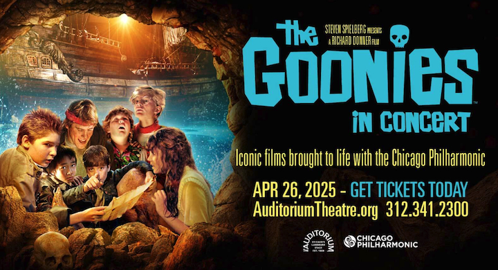 The Goonies Live in Concert | 40th Anniversary at Chicago's Auditorium Theatre