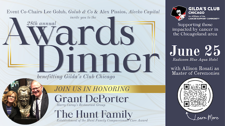 Grant DePorter’s Cancer Battle Fuels A Chicago-Style Comeback Through Gilda’s Club