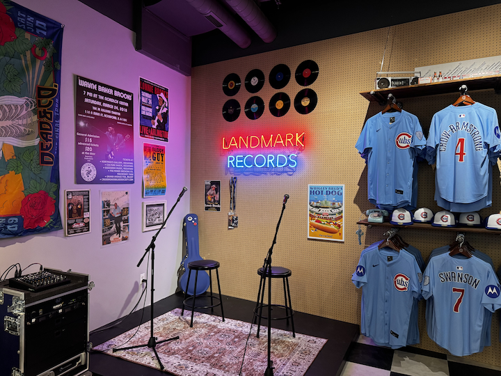 New Record Store at Wrigley Field Celebrates Chicago’s Musical Legacy