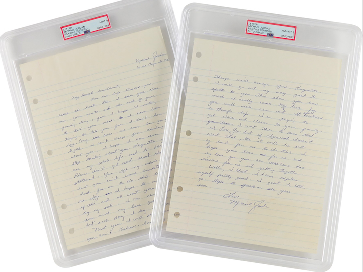 Michael Jordan’s High School Love Letter Hits the Auction Block
