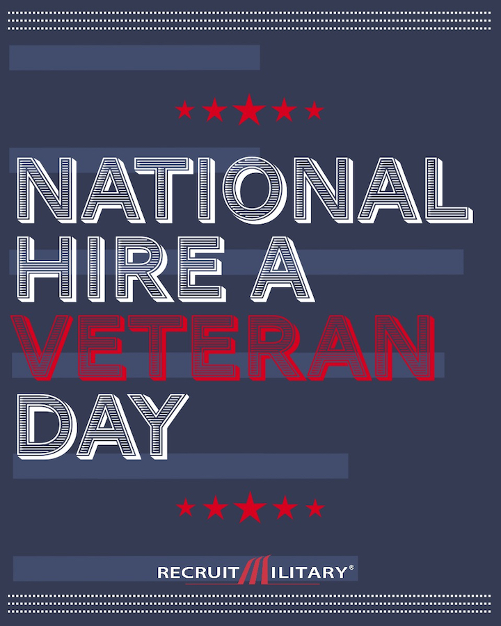 Today Is National Hire A Veteran Day
