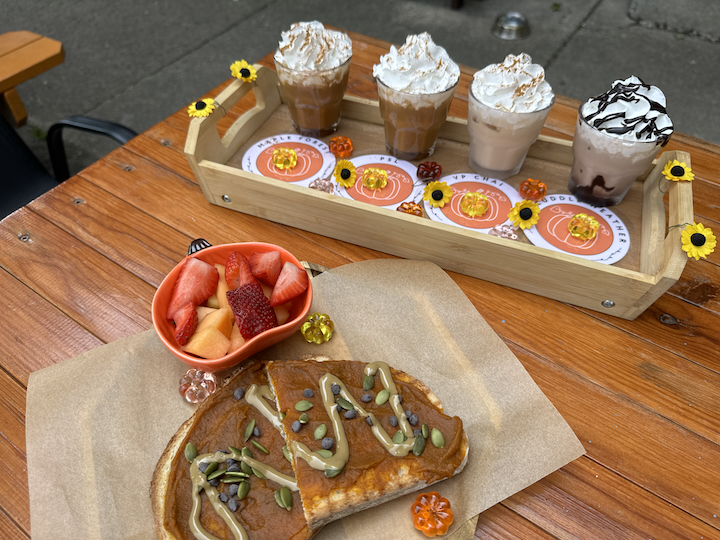 Celebrate Fall Year-Round With A Coffee Flight At Chicago’s Cozy, LGBTQ+IA-Owned October Café