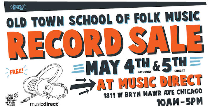Check Out The Old Town School of Folk Music’s Record Sale