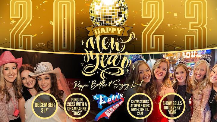 Pete's Dueling Piano Bar New Year's Party