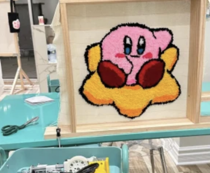 Tufting At Pop Craft Studios in Uptown