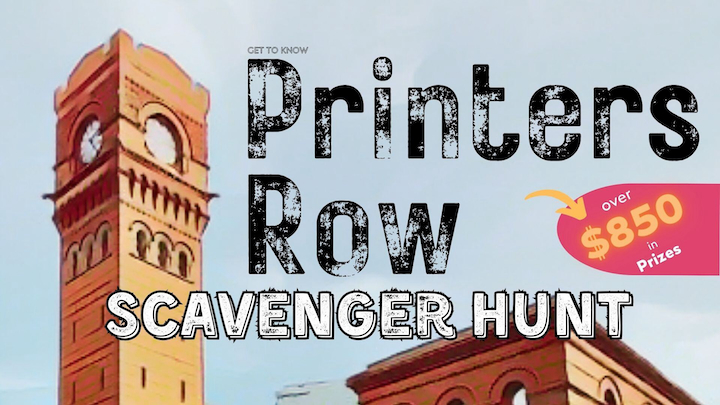 Uncover the Secrets of Printers Row: A Scavenger Hunt Adventure