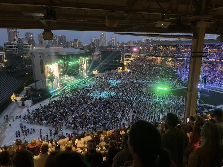 An Evening WIth The Boss At Wrigley