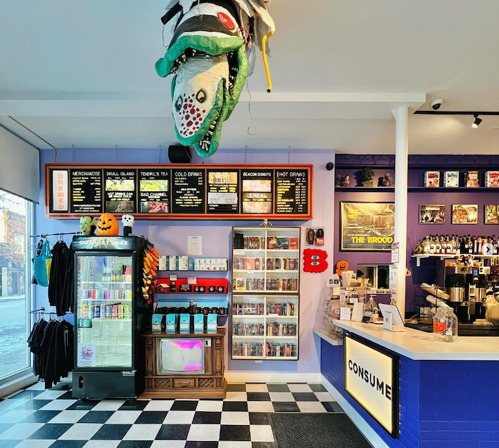 Horror-Themed The Brewed Coffee Shop Might Be The Best Coffee Shop In The World