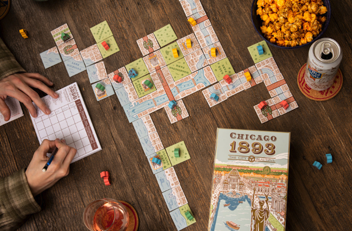 Transit Tees Chicago 1893: The City Beautiful Tile Game