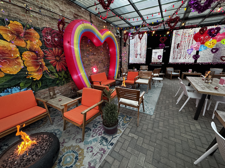 Step Into Romance: The Dandy Crown’s “Tunnel of Love” Pop-Up Brings Cozy Cocktails and Valentine’s Vibes to West Town