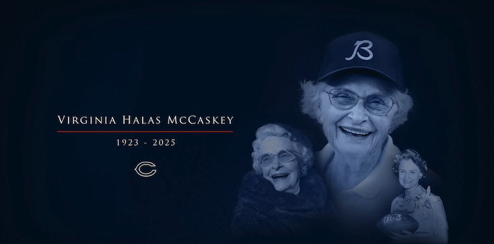 Chicago Bears owner Virginia McCaskey dies at 102